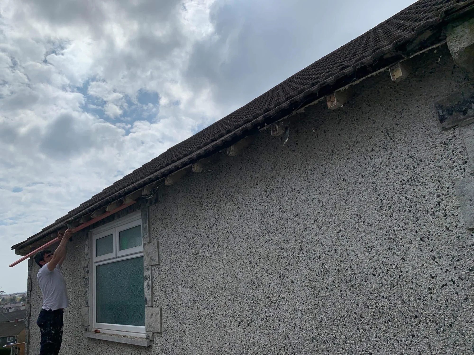 Storm damage roof repairs in Teignmouth