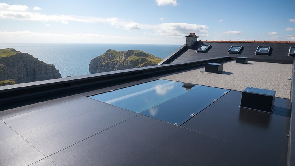 Flat roof installation in Teignmouth