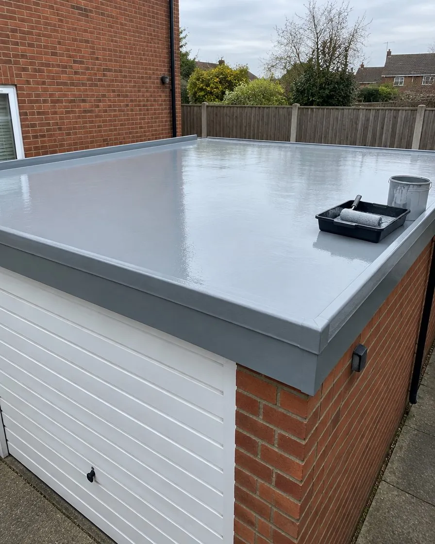 Garage roof replacement in Teignmouth