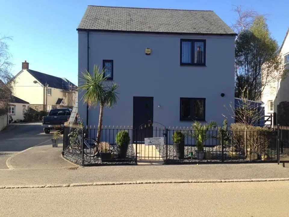 Finished exterior painting and roofline work in Teignmouth